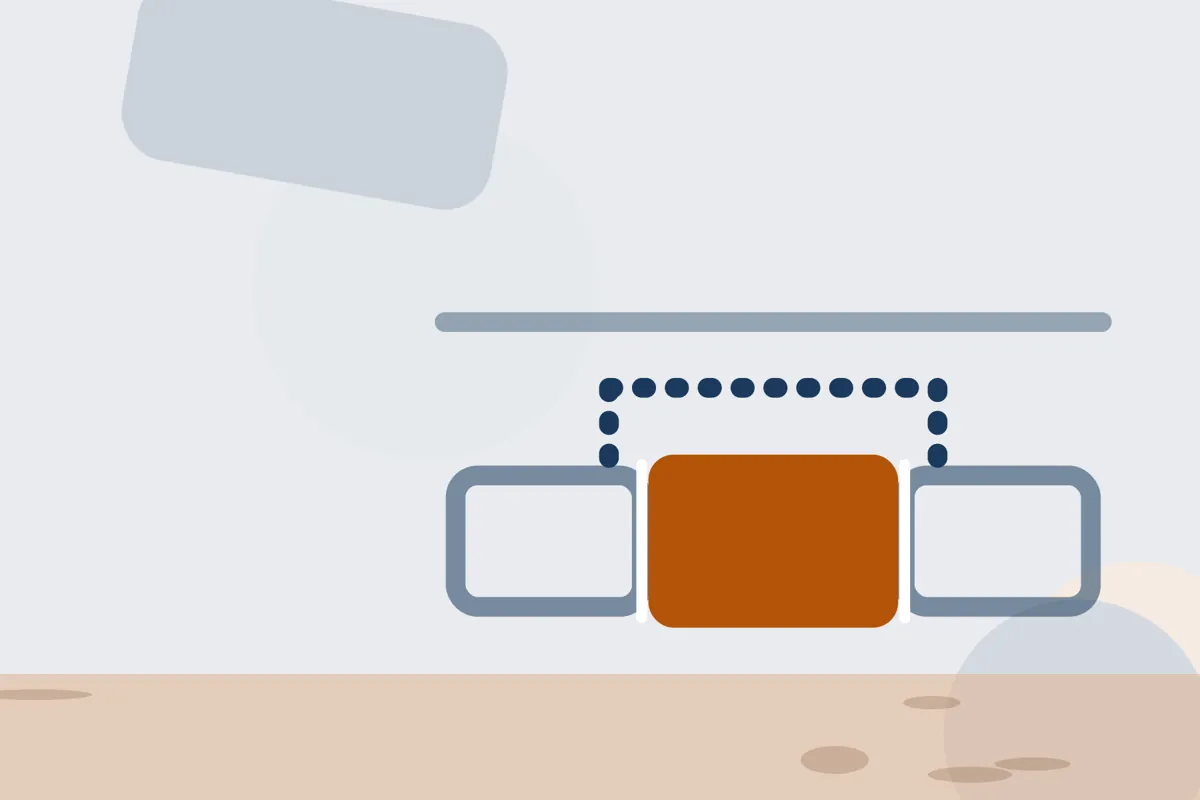 Illustration of a replacement pipe section between two old sections